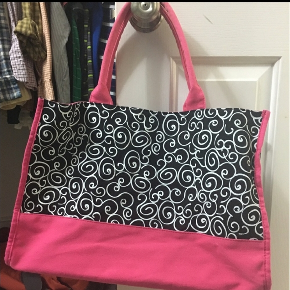 Thirty-one brand Large Black and Pink Bag 🛍 - Picture 1 of 4
